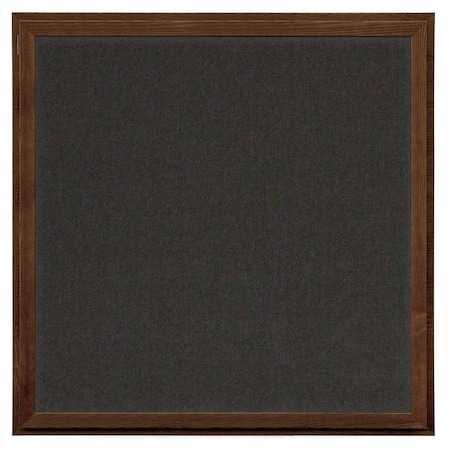 United Visual Products Outdoor Enclosed Combo Board, 72"x36", Black Frame/Black Porc & Cork UVCB7236ODB-BLKPORC-CORK